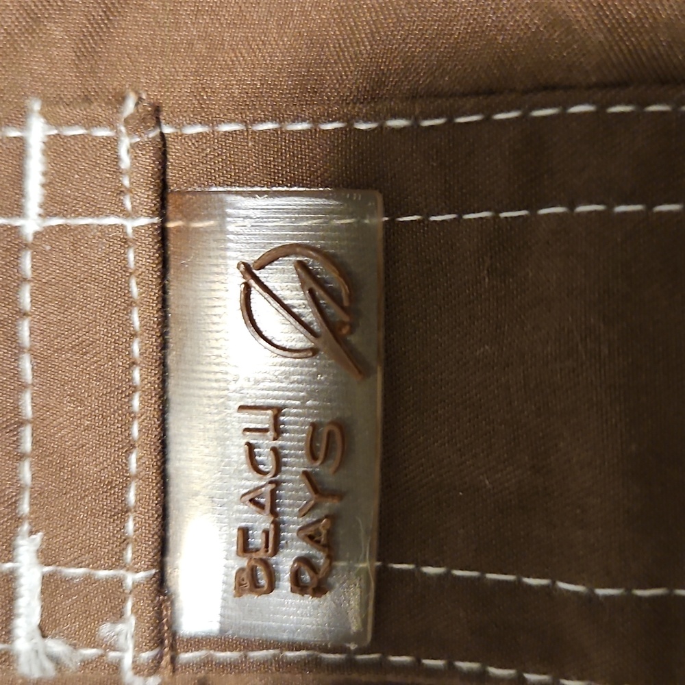 Beach Rats Brown Cargo Cover-up Shorts - Picture 5 of 5